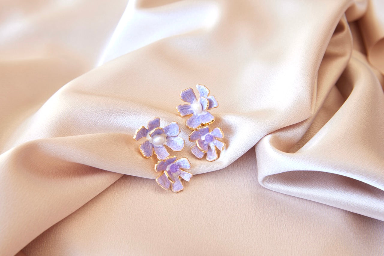 'Forget Me Not' Earrings